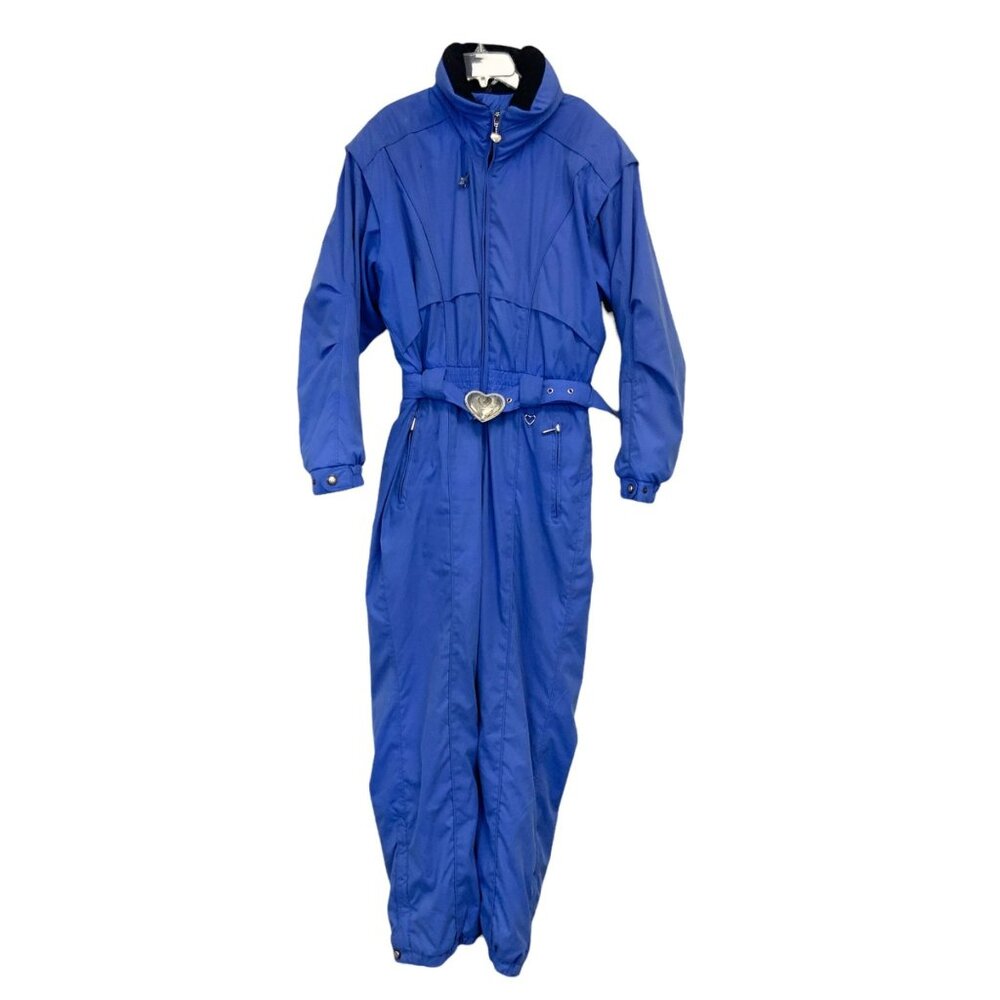 Obermeyer Vintage Snapdragon One Piece Ski Suit In Periwinkle Size 12 Gorpcore